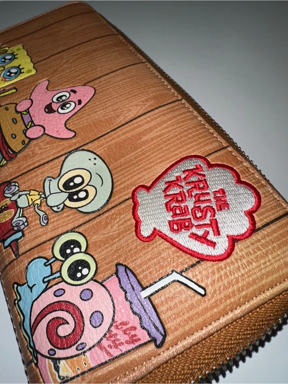 NICKELODEON OFFICIAL SPONGEBOB LONG WALLET RARE HTF 100% AUTHENTIC EXCE COND EUC
